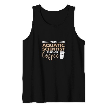 Discover This Aquatic Scientist Runs On Coffee Tank Tops