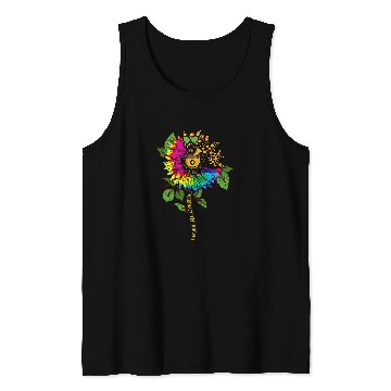 Discover Pharmacy Technician Student Graduate Pharmacist Sunflower Tank Tops