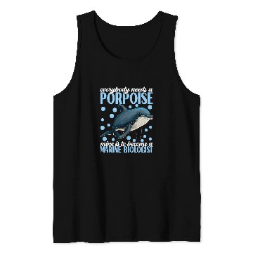 Discover Future Marine Biologist Marine Science Ocean Student Tank Tops