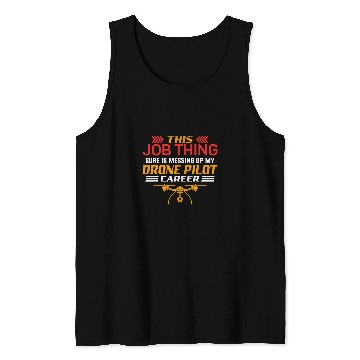 Discover Drone Pilot 5 Tank Tops
