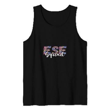 Discover Teaching Squad Exceptional Student Education ESE Teacher Tank Tops
