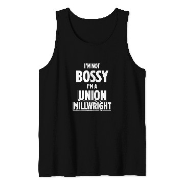 Discover Union Millwright Industrial Mechanic Worker 23 Tank Tops