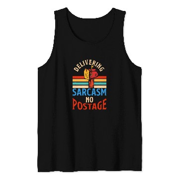 Discover Retired Postal Worker vintages Retirement Retro Mailman Post Tank Tops