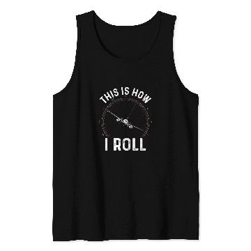 Discover This Is How I Roll Funny Pilot Tee Airplane Pilot Tank Tops