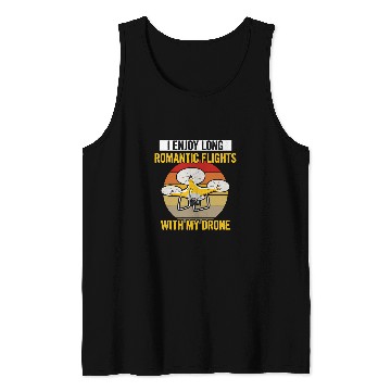 Discover Drone Design for a Drone Pilot Tank Tops