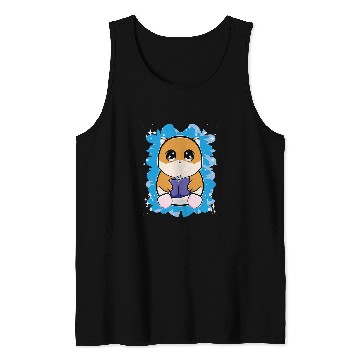 Discover Hamster Book Tank Tops