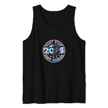 Discover Next Stop High School Middle School Graduation Senior 2024 3 Tank Tops