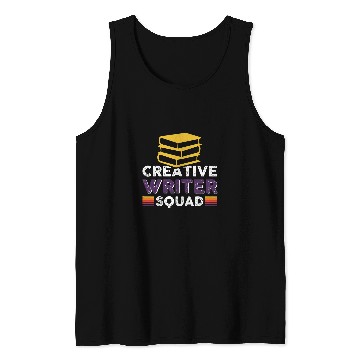 Discover Creative Writing Squad 1 Tank Tops