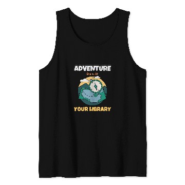 Discover Adventure Begins At Your Library Summer Reading Program 2024 7 Tank Tops