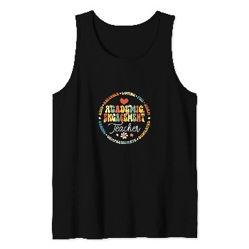 Discover Groovy Academic Engagement Teacher Squad 3 Tank Tops