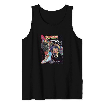 Discover Halloween Horror vintages Werewolfs Vampire Comic Book Retro Tank Tops