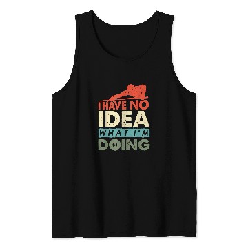 Discover I Have No Idea What I am Doing Funny Billiard Pool Player Tank Tops