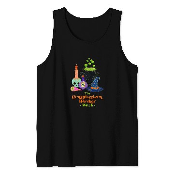 Discover The Construction Worker Witch Foreman Halloween Mason Scary Tank Tops