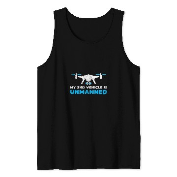 Discover Drone Racer Pilot Quadcopter RC Quad Pilots Drone Tank Tops
