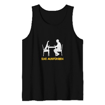 Discover Exe Performance Computer Student Programmer Admin Tank Tops