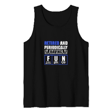 Discover chemicals Engineer Retired Retirement Engineering 4 Tank Tops