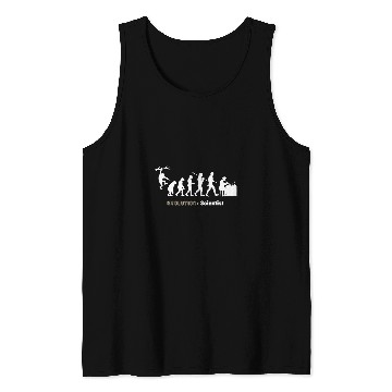 Discover Evolution of Scientist Tank Tops