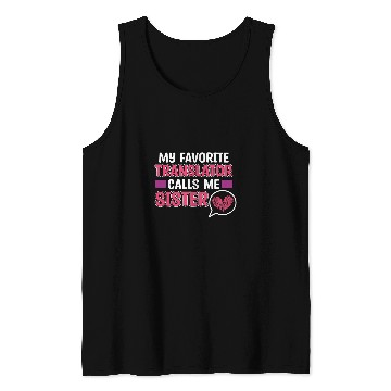 Discover Translator Calls Me Sister Interpreter Polyglot Graphic Tank Tops