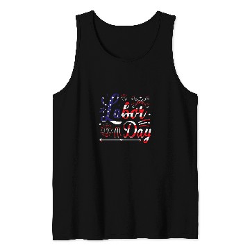 Discover Union Worker Labor Day Tank Tops