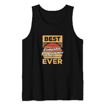 Discover Retro Computer Programmer Ever Programming Coding Tank Tops