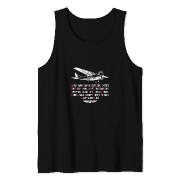 Discover Pilot Phonetic Alphabet C172 Airplane Tank Tops