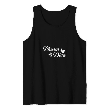 Discover pharmdiva graduation pharmacist Tank Tops