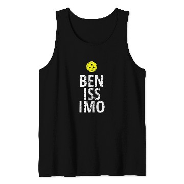 Discover Benissiomo Funny Pickleball Player Quote Tank Tops
