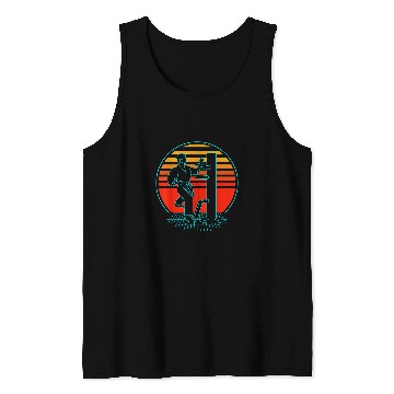 Discover Retro 70s 80s Martial Arts Dummy Wing Chun Tank Tops