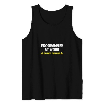 Discover Funny Programmer Software Developer Debugging Men Woman Tank Tops