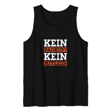 Discover No backup no sorry programmer computer scientist funny Tank Tops