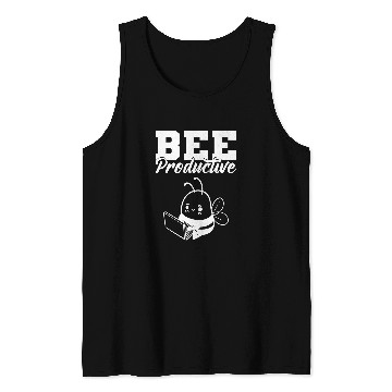Discover Bee Productive Office Worker Tank Tops