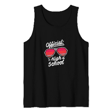 Discover Official High School Nerd Student Graduation Tank Tops