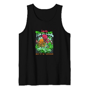 Discover Totally TentaCool Funny Kraken Tentacles And Octopus Tank Tops