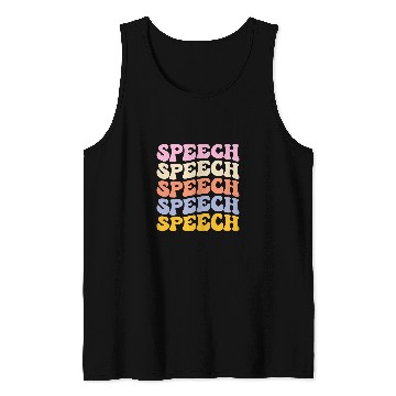 Discover Speech Language Pathologist Design For Speech Therapist Tank Tops