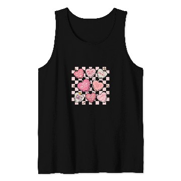 Discover Speech Language Pathologist Valentines Day Hearts Candy Tank Tops