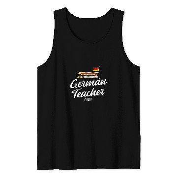 Discover German Teacher Germany Flag Language Lesson Student 9 Tank Tops