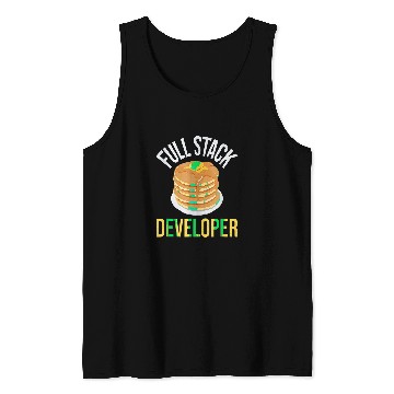 Discover Full Stack Developer Computer Science Programmer Coding Tank Tops