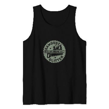 Discover Sawmill Carpenter Carpenter Woodworker Chainsaw Profession 26 Tank Tops