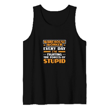 Discover Forklift Operator And Warehouse Worker 3 Tank Tops