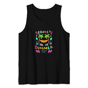 Discover School s Out For Summer Holidays Teacher Student Tank Tops