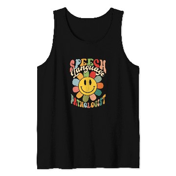 Discover Speech Therapy Speech Language Pathologist Therapist Retro Tank Tops