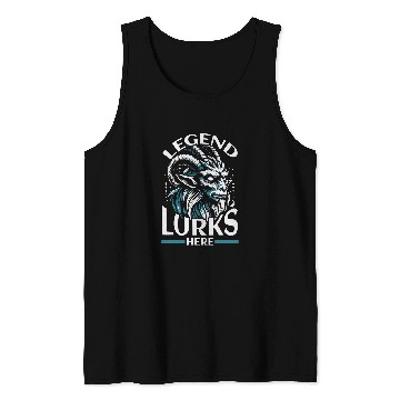Discover Pope Lick Monster Legendary Creature Cryptozoology Cryptid 4 Tank Tops