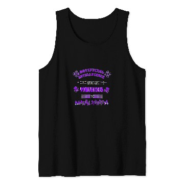 Discover Funny AI Artificial Intelligence Tech geek sarcastic purple Tank Tops