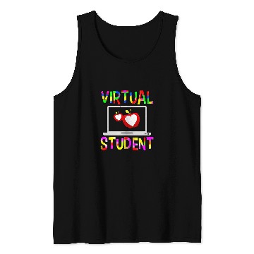 Discover Virtual Student Back To School Tank Tops