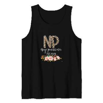 Discover NP nurses Practitioner Leopard Print Nursing Student Tee Tank Tops