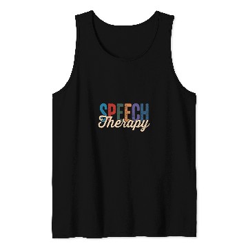 Discover Speech Therapy SLP Speech Language Pathologist Cute Tank Tops