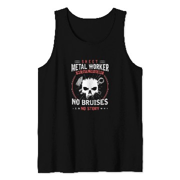 Discover Sheet Metal Worker 1 Tank Tops
