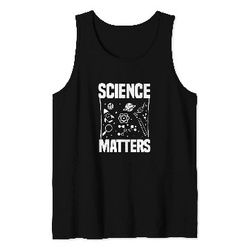 Discover Science Matters Scientist DNA Biology Physics Research 1 Tank Tops