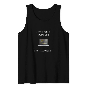 Discover Programmer For Coder Engineer Developer Javascript Tee 1 Tank Tops