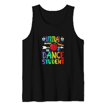 Discover Virtual Dance Student Back To School Tank Tops